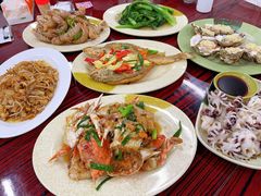 姜葱炒蟹-贞姨美食·老字号海鲜大排档