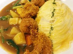 炸鸡块咖喱蛋包饭-池奈·日式咖喱蛋包饭(赛高店)