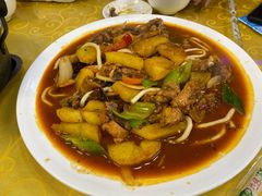 -炕锅羊肉土火锅面片大王