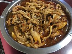 -老红桥炸灌肠牛肚锅烧烤(定福庄店)
