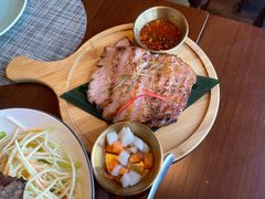 炭烧猪颈肉-mango tree芒果树泰国餐厅(青岛万象城店)