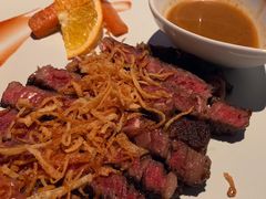 主菜澳洲谷饲180天牛眼-天玑高空江景餐厅&酒吧Sky Secret Restaurant&Bar