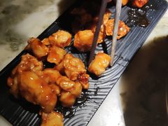 糖霜糖醋里脊-绿茶餐厅(昌平悦荟店)