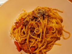 传统牛肉番茄汁细面-Who乎coffee&bar