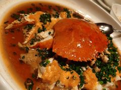 葱油蒸红膏蟹-玫瑰厅上海菜(兴国路店)
