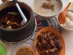 -长城砂煲田鸡粥