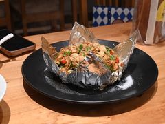 火焰豆腐包-朵朵开素食餐厅(后宰门街店)