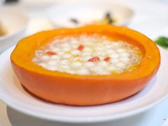 南瓜酒酿小圆子-玫瑰厅上海菜(兴国路店)