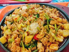 碎椒鸡米饭-北京大学-燕南食堂