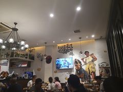 大堂-聚串门儿·东北烧烤(信义坊店)