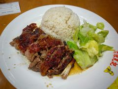 黑椒烧鹅腿饭-澳门陈光记烧味饭店(郎家园店)