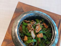 青椒辽参盖浇饭-君庭中餐馆(华强路店)