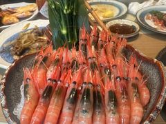 甜虾刺身-大渔铁板烧(花园道店)