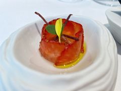 草莓番茄冷汤-九献·创意菜(亮马河饭店)