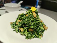 芥兰苗拌甜黄豆-醉庐·新上海菜(南京西路店)