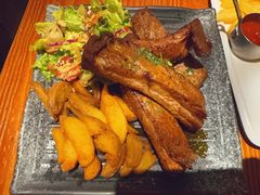 厚切低温慢煮圣路易斯猪肋排心-澳骄 Aussie Kitchen·手工披萨·西餐(国大店)