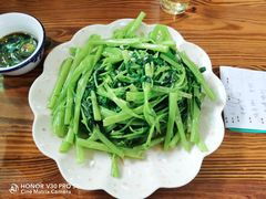 椒丝腐乳炒通菜-南记食粥坊·宵夜大排档(岭南分店)