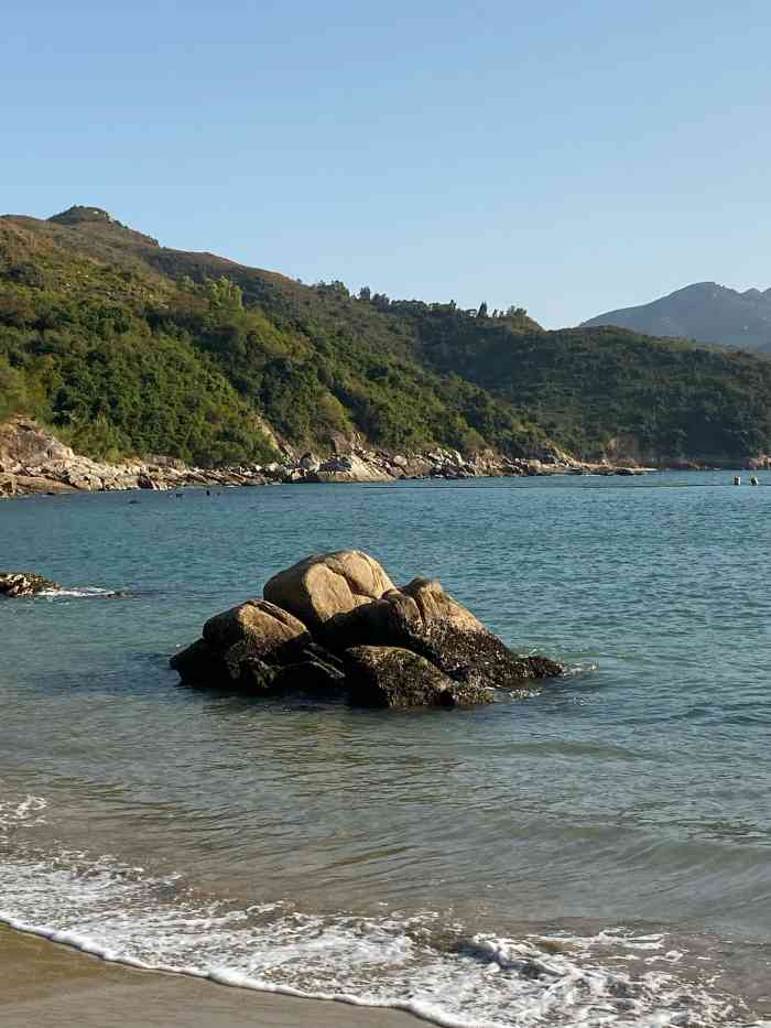 洪圣爷湾泳滩-"最近工作不算顺心. 身为职场的「老油条」.