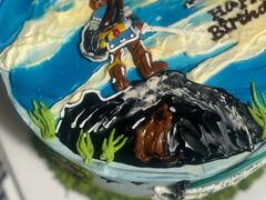 -咖咖熊蛋糕定制·英国蓝风车动物性淡奶油