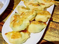青瓜虾仁锅贴-金谷园饺子·烧烤(人大总店)