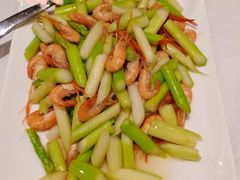 芦笋炒河虾-道道鲜·崇明私房菜(五角场店)
