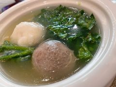 生菜双丸子汤-潮府馆·非遗潮州菜·世纪公园(新国际博览中心店)