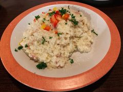 培根蛋黄奶油烩饭-BISTROFIORE美伊娜(伊犁南路店)