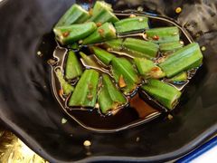 捞汁秋葵-当院家常菜(武清店)