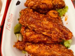 南部酥脆鸡翅波本威士忌酱-Tube station站点比萨(王府井百货店)