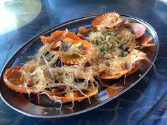 蒜蓉粉丝蒸元贝-七鲜渔港美食餐厅(巽寮湾海景店)
