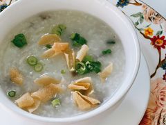 皮蛋瘦肉粥-青岛海景花园大酒店·粤海餐厅