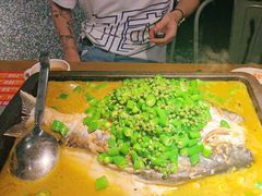 -探鱼·鲜青椒爽麻烤鱼(西南商都店)