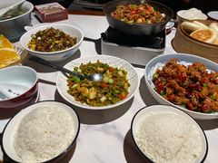 酸豆角炒肉末-湘西小馆(滨河路店)