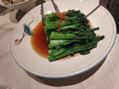 白灼菜心-千百味红餐厅·江西菜(绿地双子塔店)