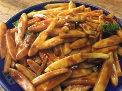 蟶子炒年糕-兰溪小馆(东直门簋街店)