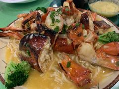 芝士焗龙虾伊面-盛港湾海鲜食府(黄沙店)