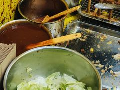 -小红车炸蛋葱油饼