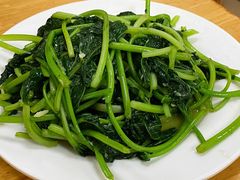 虾酱炒地瓜叶-文昌鸡饭店110号(中山路店)