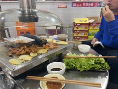 自助取餐区-陈小肠自助火盆烧烤(海门渔村美食街店)