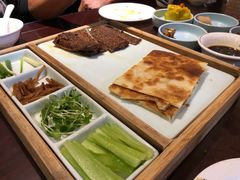 烙饼卷带鱼-恭敬李·烤鸭(天坛北门店)