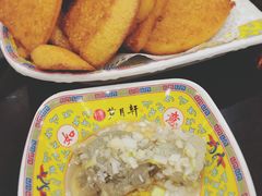 炸窝头沾臭豆腐-芦月轩羊蝎子(北蜂窝店)