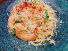 芝士蘑菇鲜虾意大利面-BE BRIGHT KITCHEN(正佳广场店)