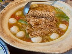 丝瓜鱼丸炖馓子-永安鱼庄·镇江菜(东吴路店)
