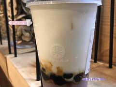 手抄黑糖芋泥茶-LELECHA乐乐茶(上海五角场万达广场店)