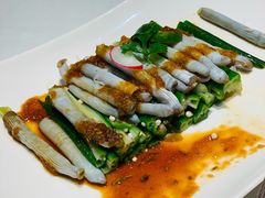 秋葵拌沙虫-黑明餐厅(白鹭洲店)