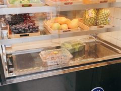 面包甜点陈列柜-茶百道(南浦里店)