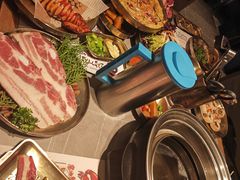 -草家酱蟹炭火烤肉店(珲春南路一店)