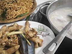 姜葱炒竹蛏-盈田盈粥庄(博山东路店)