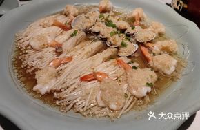 Fresh Scallop with Butterfly Shrimp