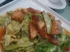 馕炒莲花白-撒拉花儿·新疆菜·清真(太阳宫店)